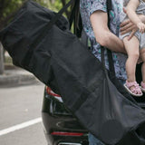 Gym Bag Lightweight Large Capacity Travel Duffel for Swimming Outdoor Indoor Black