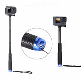 Maxbell Selfie Stick Handheld Extendable Pole for Adventures Snorkeling Snowboarding Blue