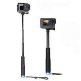 Maxbell Selfie Stick Handheld Extendable Pole for Adventures Snorkeling Snowboarding Blue
