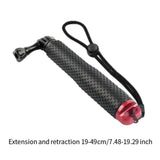 Maxbell Selfie Stick Handheld Extendable Pole for Adventures Snorkeling Snowboarding Red