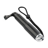 Maxbell Selfie Stick Handheld Extendable Pole for Adventures Snorkeling Snowboarding Silver