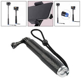 Maxbell Selfie Stick Handheld Extendable Pole for Adventures Snorkeling Snowboarding Silver