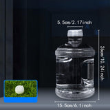 Maxbell Water Container Reusable with Lid and Handle for Household Cooking Emergency 3L