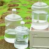 Maxbell Water Container Reusable with Lid and Handle for Household Cooking Emergency 3L