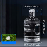 Maxbell Water Container Reusable with Lid and Handle for Household Cooking Emergency 7.5L