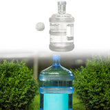 Maxbell Water Container Reusable with Lid and Handle for Household Cooking Emergency 7.5L