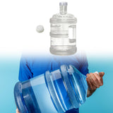 Maxbell Water Container Reusable with Lid and Handle for Household Cooking Emergency 11.3L