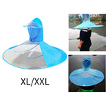 Maxbell Head Umbrella Hat Folding Windproof Headwear for Hiking Climbing Backpacking XL