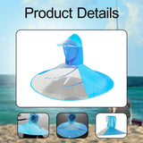 Maxbell Head Umbrella Hat Folding Windproof Headwear for Hiking Climbing Backpacking XL
