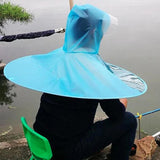 Maxbell Head Umbrella Hat Folding Windproof Headwear for Hiking Climbing Backpacking XXL