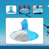 Maxbell Head Umbrella Hat Folding Windproof Headwear for Hiking Climbing Backpacking XXL