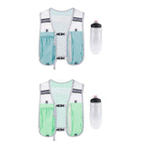 Maxbell Hydration Vest Lightweight Daypack Sport Bag for Men Women Marathoner Hiking Light Blue