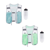 Maxbell Hydration Vest Lightweight Daypack Sport Bag for Men Women Marathoner Hiking Light Blue