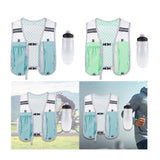 Maxbell Hydration Vest Lightweight Daypack Sport Bag for Men Women Marathoner Hiking Light Blue