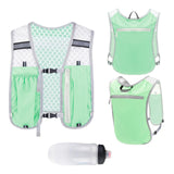 Maxbell Hydration Vest Lightweight Daypack Sport Bag for Men Women Marathoner Hiking Green