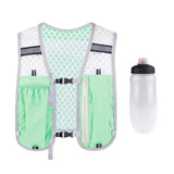 Maxbell Hydration Vest Lightweight Daypack Sport Bag for Men Women Marathoner Hiking Green