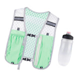 Maxbell Hydration Vest Lightweight Daypack Sport Bag for Men Women Marathoner Hiking Green