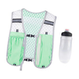 Maxbell Hydration Vest Lightweight Daypack Sport Bag for Men Women Marathoner Hiking Green