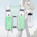 Maxbell Hydration Vest Lightweight Daypack Sport Bag for Men Women Marathoner Hiking Green