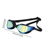 Swimming Goggles Wide View Eyewear for Men Women Unisex Competition Training