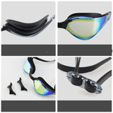 Swimming Goggles Wide View Eyewear for Men Women Unisex Competition Training