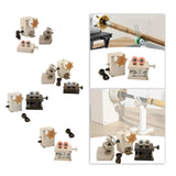 Maxbell DIY Winding Machine Fishing Tools Rod Dryer Rod Building Machine Accessories Pedal alloy stand