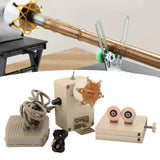 Maxbell DIY Winding Machine Fishing Tools Rod Dryer Rod Building Machine Accessories Pedal alloy stand
