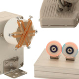Maxbell DIY Winding Machine Fishing Tools Rod Dryer Rod Building Machine Accessories Pedal alloy stand
