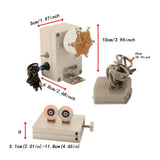 Maxbell DIY Winding Machine Fishing Tools Rod Dryer Rod Building Machine Accessories Pedal alloy stand
