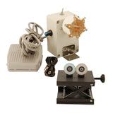 Maxbell DIY Winding Machine Fishing Tools Rod Dryer Rod Building Machine Accessories with Pedal pp stand