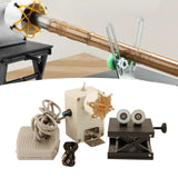 Maxbell DIY Winding Machine Fishing Tools Rod Dryer Rod Building Machine Accessories with Pedal pp stand