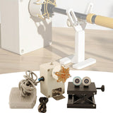 Maxbell DIY Winding Machine Fishing Tools Rod Dryer Rod Building Machine Accessories with Pedal pp stand