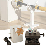 Maxbell DIY Winding Machine Fishing Tools Rod Dryer Rod Building Machine Accessories pp stand