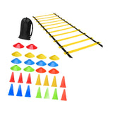 Maxbell Football Training Equipment Speed Agility Training Set for Soccer Teen Kids 30Pcs