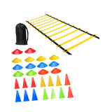 Maxbell Football Training Equipment Speed Agility Training Set for Soccer Teen Kids 30Pcs