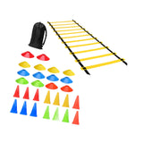 Maxbell Football Training Equipment Speed Agility Training Set for Soccer Teen Kids 30Pcs