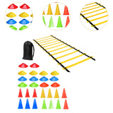 Maxbell Football Training Equipment Speed Agility Training Set for Soccer Teen Kids 30Pcs