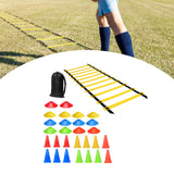 Maxbell Football Training Equipment Speed Agility Training Set for Soccer Teen Kids 30Pcs