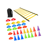 Maxbell Football Training Equipment Speed Agility Training Set for Soccer Teen Kids 34Pcs