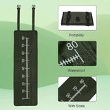 Maxbell Folding Fish Landing Measuring Mat Fish Protection Pad Dark Green with Scale