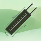 Maxbell Folding Fish Landing Measuring Mat Fish Protection Pad Dark Green with Scale