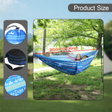 Maxbell Camping Hammock Attached Carry Bag Portable Hammock for Beach Patio Outsides blue