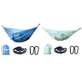 Maxbell Camping Hammock Attached Carry Bag Portable Hammock for Beach Patio Outsides blue