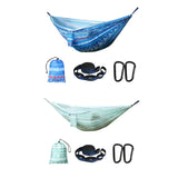 Maxbell Camping Hammock Attached Carry Bag Portable Hammock for Beach Patio Outsides blue