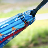 Maxbell Camping Hammock Attached Carry Bag Portable Hammock for Beach Patio Outsides blue