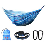 Maxbell Camping Hammock Attached Carry Bag Portable Hammock for Beach Patio Outsides blue