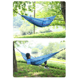 Maxbell Camping Hammock Attached Carry Bag Portable Hammock for Beach Patio Outsides blue