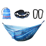 Maxbell Camping Hammock Attached Carry Bag Portable Hammock for Beach Patio Outsides blue