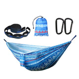 Maxbell Camping Hammock Attached Carry Bag Portable Hammock for Beach Patio Outsides blue
