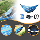 Maxbell Camping Hammock Attached Carry Bag Portable Hammock for Beach Patio Outsides blue
